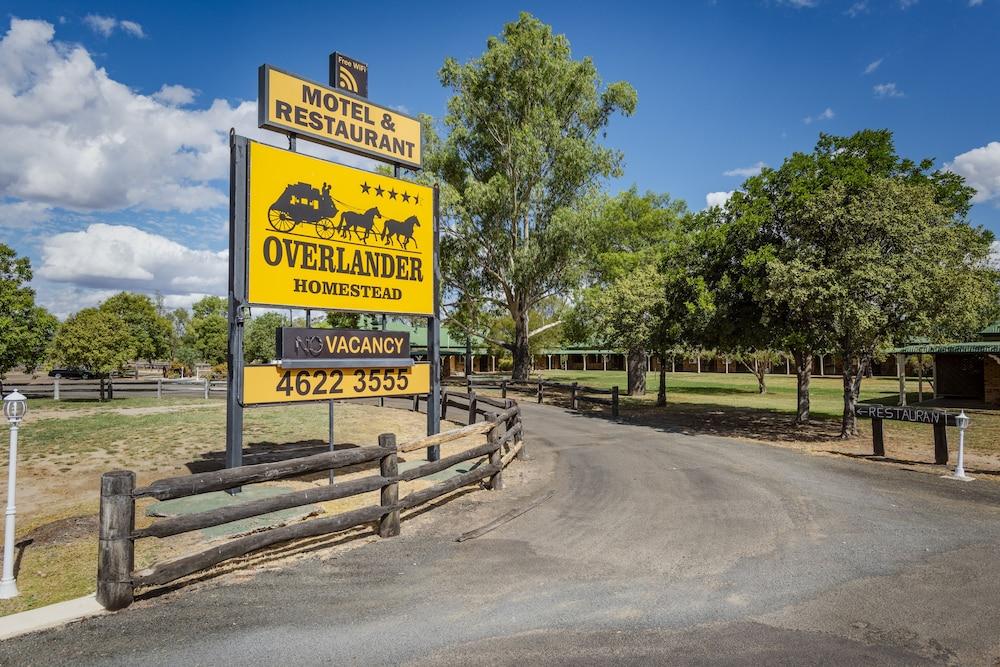 Overlander Homestead Motel โรมา ภายนอก รูปภาพ